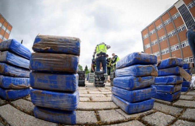 Ekvador: Istorijska zaplijena kokaina, skoro 10 tona stiglo iz Kolumbije