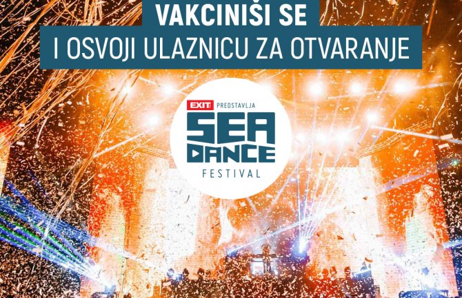 Sea Dance donira 1.000 ulaznica za medicinske radnike i kampanju za vakcinaciju