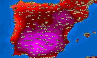 Temperaturni rekord u Španiji, 47,4 stepena