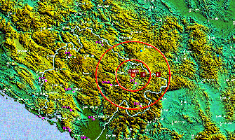 Slabiji zemljotres kod Bijelog Polja