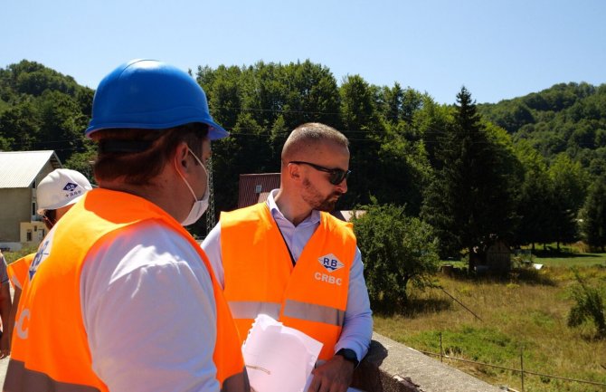 Kontrola radova na remedijaciji na dionici Smokovac-Uvač-Mataševo auto puta Bar-Boljare 