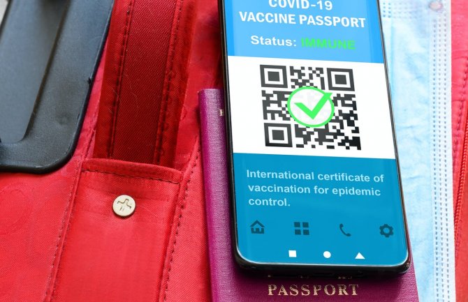 Evropa će odobriti crnogorske kovid pasoše