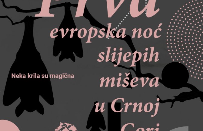 Nacionalni parkovi CG po prvi put obilježavaju Evropsku noć slijepih miševa 