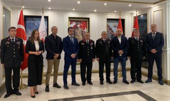 Rakonjac u službenoj posjeti Žandarmeriji Turske: Intenzivna saradnja i razmjena znanja