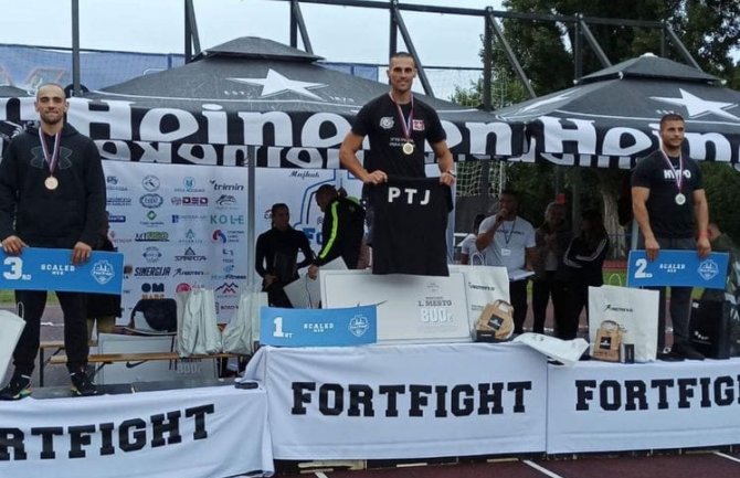 Bjelopoljcu Branku Šćekiću zlato na takmičenju u Crossfitu