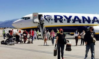 Ryanair subotom i utorkom leti Podgorica – Zagreb