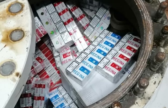 Na Dobrakovu zaplijenjena velika količina cigareta
