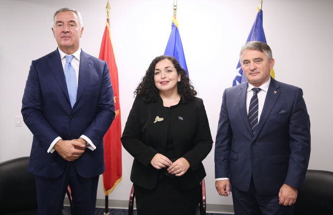 Đukanović, Osmani i Komšić zabrinuti zbog dešavanja u regionu