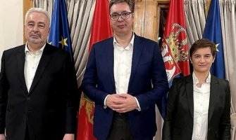 Krivokapić danas sa Vučićem i Brnabić