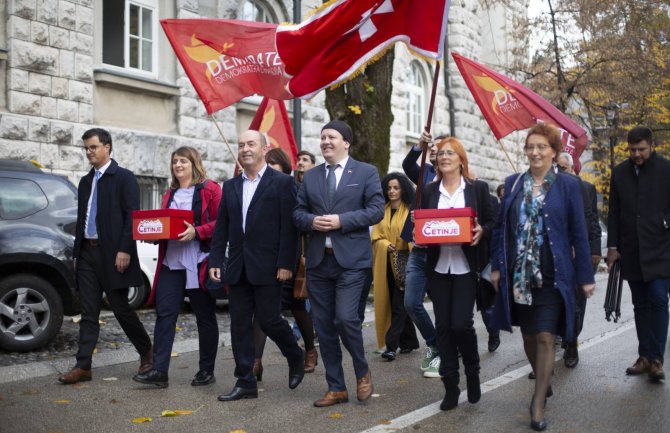 Demokrate predale listu na Cetinju, Mrvaljević nosilac: Želimo da vratimo dostojanstvo Prijestonici