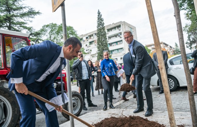 U Podgorici zasađene lipe kroz program zelene ekonomije Zapadnog Balkana