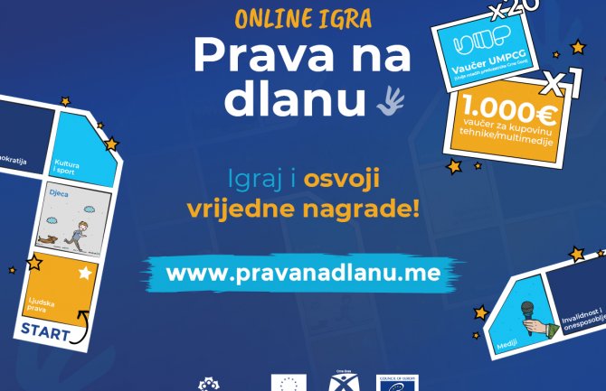 Online igra „Ljudska prava na dlanu“