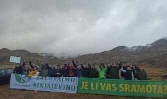  Vlada da održi riječ i ukine vojni poligon na Sinjajevini