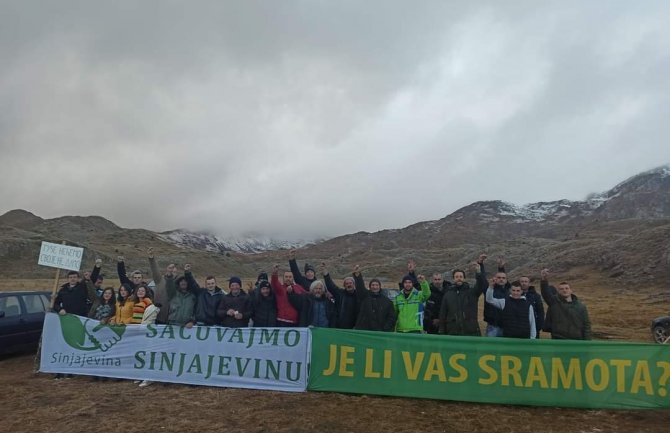  Vlada da održi riječ i ukine vojni poligon na Sinjajevini