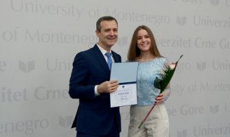 Anja Glogovac  najbolja studentkinja Građevinskog fakulteta