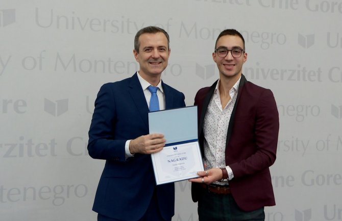 Vučić Filipović - najbolji student Pravnog fakulteta