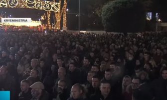 Tirana: Protest protiv Otvorenog Balkana i dolaska Vučića