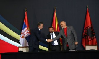 Vučić, Rama i Zaev traže podršku Njemačke za Otvoreni Balkan