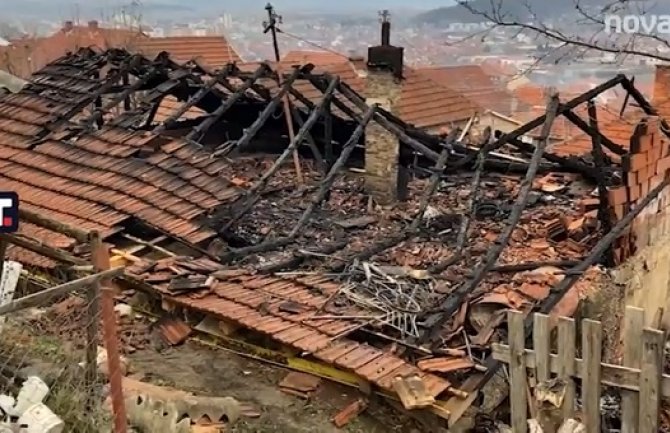 Pirot: Porodici za slavu izgorjela kuća