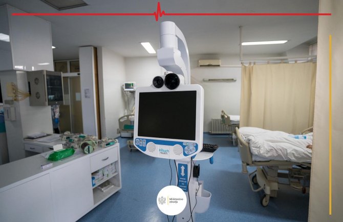 Donacija Njemačke: KCCG prvi put u istoriji ima robota za telemedicinu