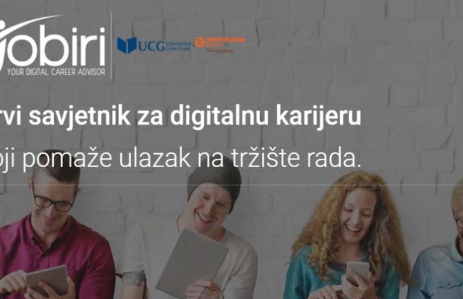 Za studente UCG besplatno: Preko Jobiri digitalne platforme do posla  