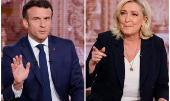 Makron i Marin Le Pen u drugom krugu predsjedničkih izbora