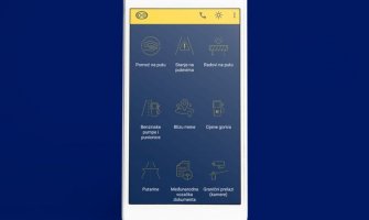 Kreirana mobilna aplikacija u cilju pružanja informacija učesnicima u saobraćaju