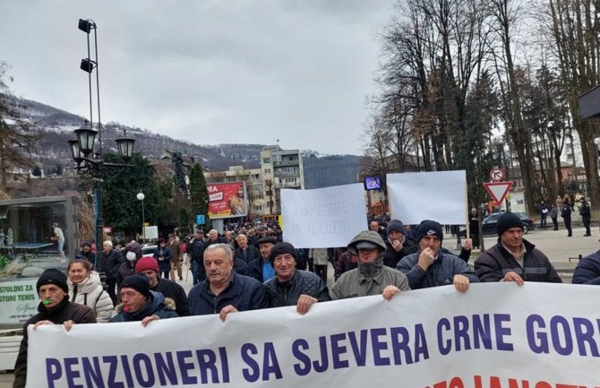 Penzioneri najavili nove proteste: Bićemo istrajni dok se ne ispune naši zahtjevi