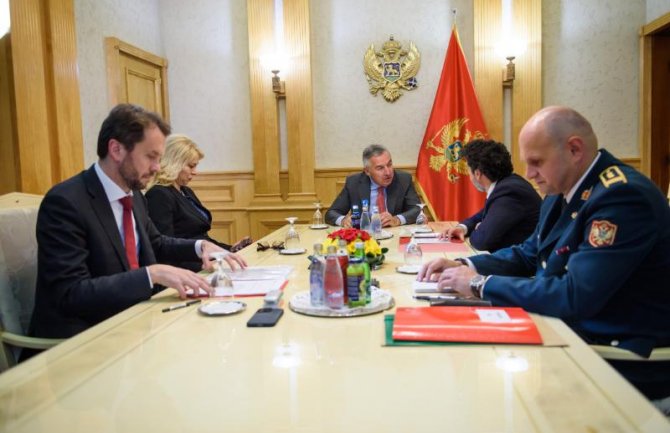 Pripadnici Vojske Crne Gore biće angažovani na aktivnostima zaštite granice od ilegalnih migranata