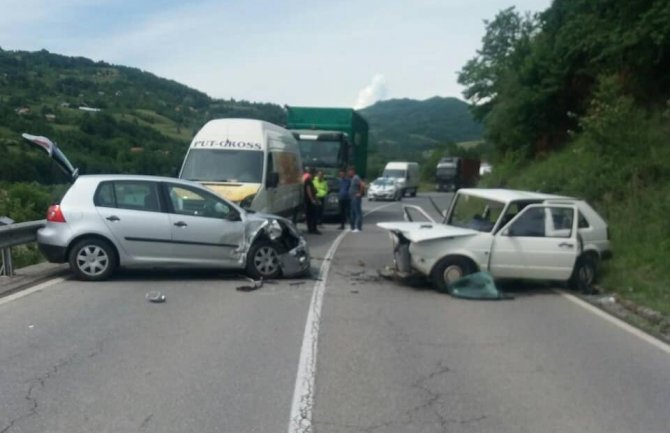 Udes na putu Berane-Bijelo Polje, više povrijeđenih