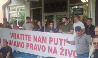 Bijelo Polje: Treći protest mještana zbog zastoja na rekonstrukciji saobraćajnice