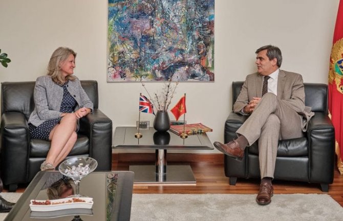 Ujedinjeno Kraljevstvo pouzdan partner i prijatelj Crne Gore