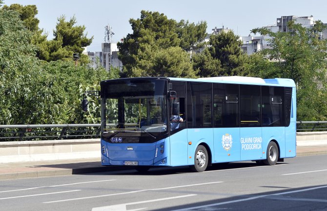 Novi autobusi na ulicama Podgorice