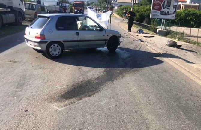 Udes na putu Bar - Ulcinj, četiri osobe završile na preglede u bolnici