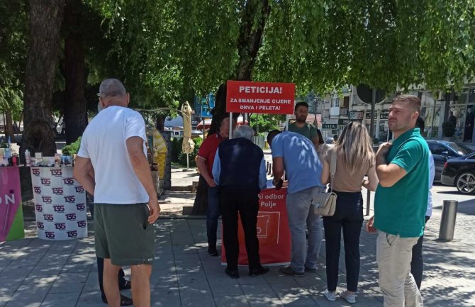 SD Bijelo Polje pokrenule peticiju: Traže da se omoguće subvencije na pelet i drva i zabrani izvoz