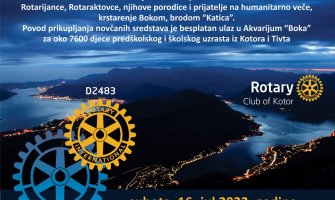 Humanitarna akcija Rotari kluba Kotor: Morski svijet djeci Kotora i Tivta