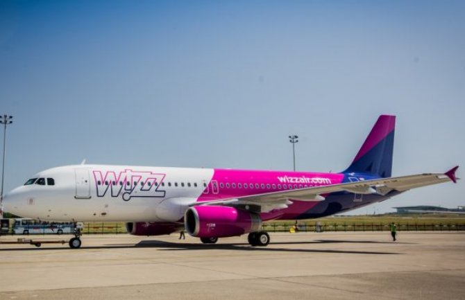 WizzAir smanjio broj letova između Podgorice i Rima