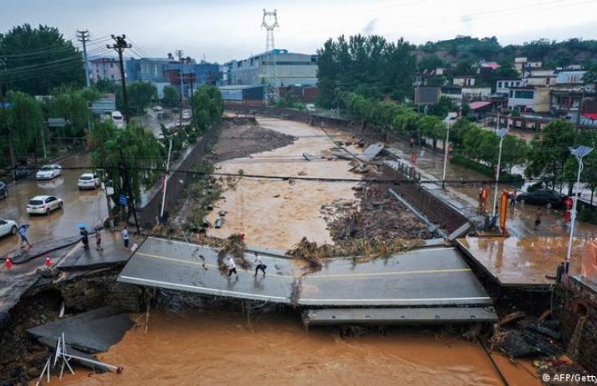 Kina:Poplave odnijele desetine ljudskih života, hiljade evakuisane