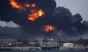 Požar u skladištu nafte na Kubi, jedna osoba poginula, više od 120 povrijeđeno