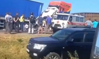 U Rusiji se sudarili minibus i kamion: Poginulo najmanje 15 ljudi, svi su državljani Kazahstana