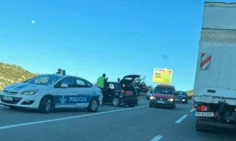 Udes na putu Podgorica-Cetinje