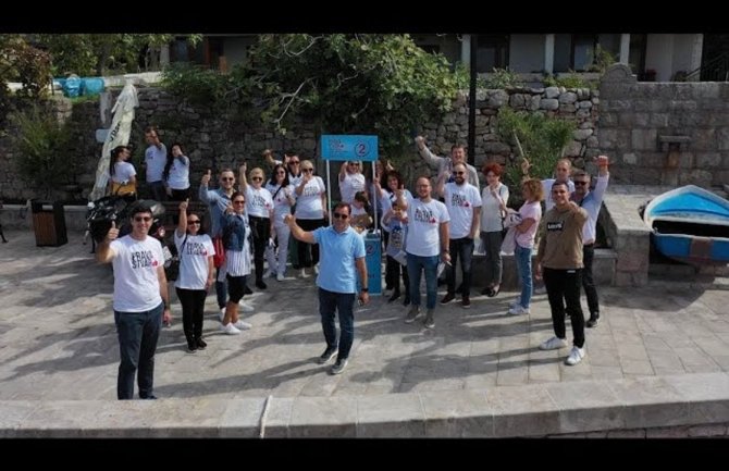 Kampanja izborne liste ,,Prava stvar, Koalicija Jedinstveni za Budvu – Dragana Mitrović” počela iz Pržna