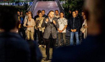 Koalicija Može Podgorica – Ovo je naš grad održala je predizborni skup u Zagoriču