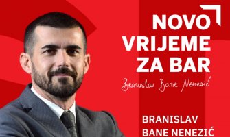 Nenezić: Glasajući za broj 6, glasate za sve ono što bi Bar trebao da bude!