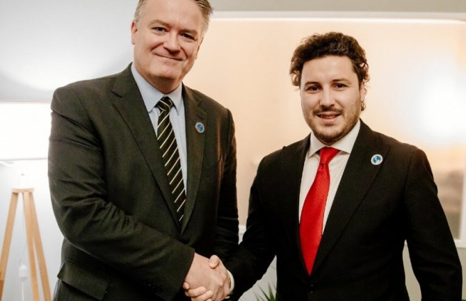 Abazović sa Kormanom: Crna Gora idealan partner za promociju standarda OECD-a na Zapadnom Balkanu