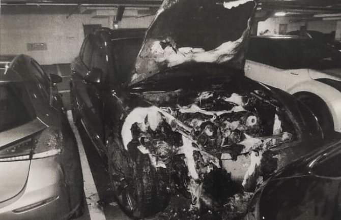 Policija: Uhapšen strani državljanin osumnjičen za podmetanje požara na vozilu u garaži u City kvartu