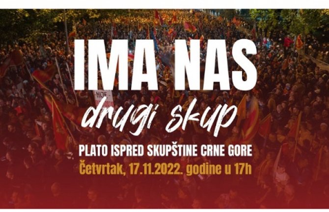 IMA NAS: Četvrti protest u utorak u 19h, nema odustajanja do ispunjenja zahtjeva!