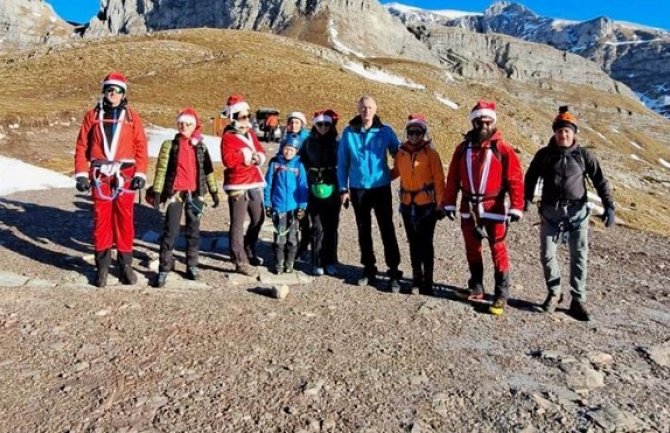 Tradicionalni novogodišnji via ferrata uspon na Durmitoru