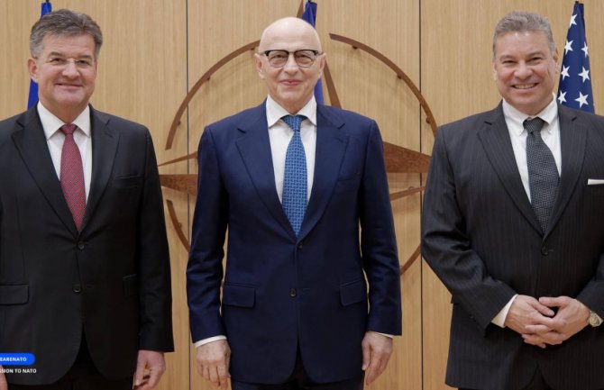 Lajčak i Eskobar sa zvaničnikom NATO-a o odnosima Beograda i Prištine: Mir i stabilnost na Zapadnom Balkanu su imperativ za Evropu