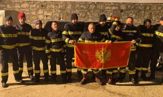 Članovi nikšićke Službe zaštite i spašavanja otišli   jutros u Tursku